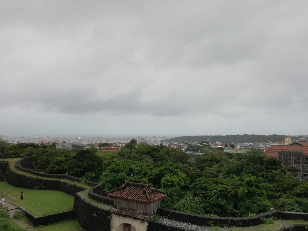 Typhoon in Okinawa