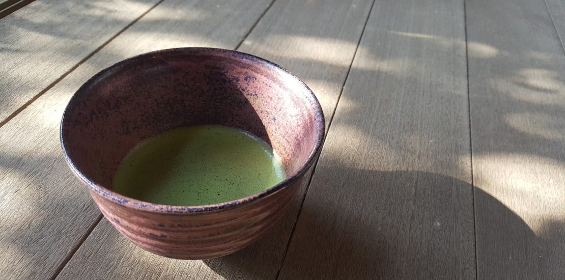 A bowl of Matcha during Japanese Tea Ceremony