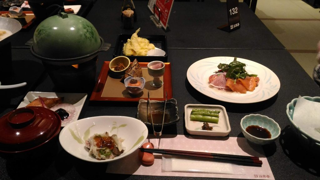 Typical Japanese dishes