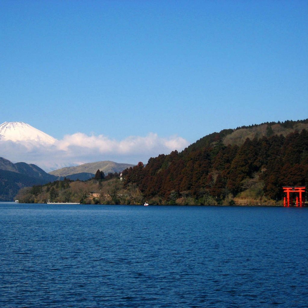 Lake Ashi in the Hakone area of Kanagawa