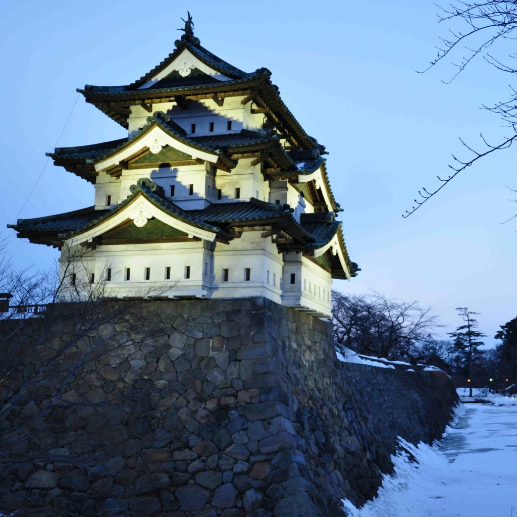 Hirosaki Castle, the smallest castle in Japan