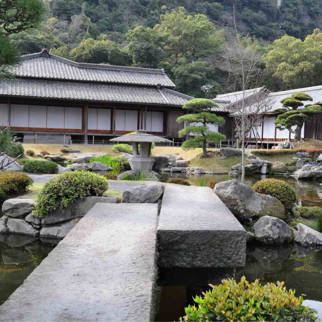 Sengan-en Park in Kagoshima City