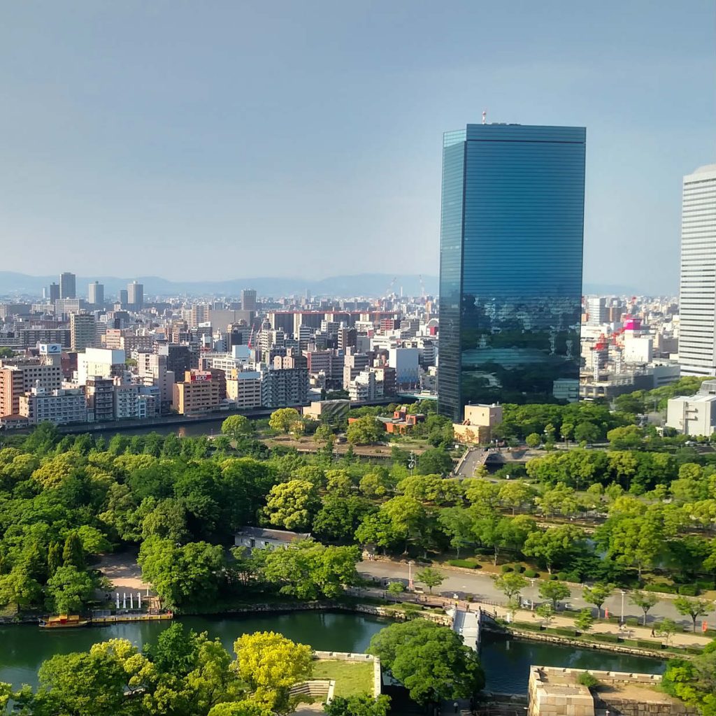 View on Osaka City