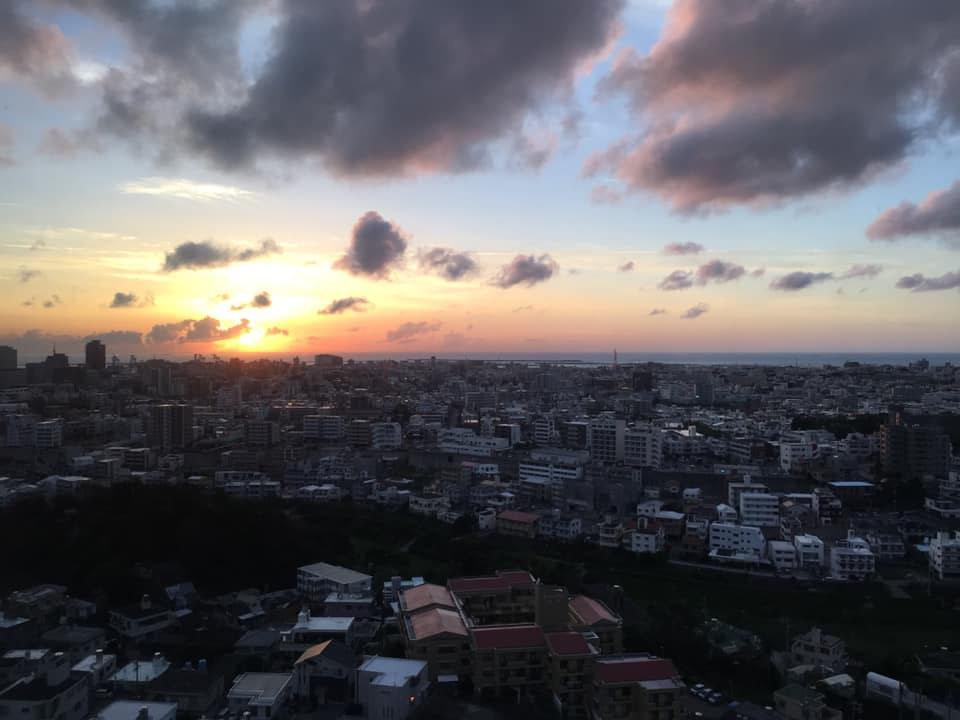 Sunset Overlooking Naha, Okinawa
