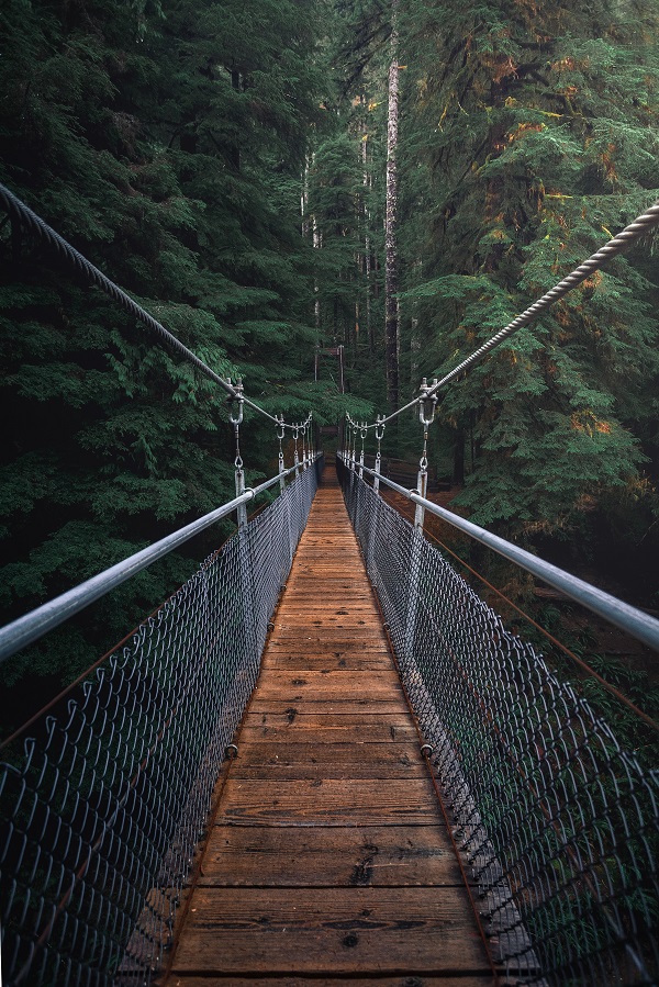 Walking on an unknown way