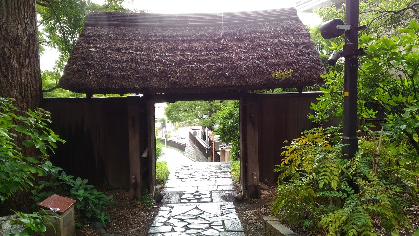 Japanese Bamboo Gate