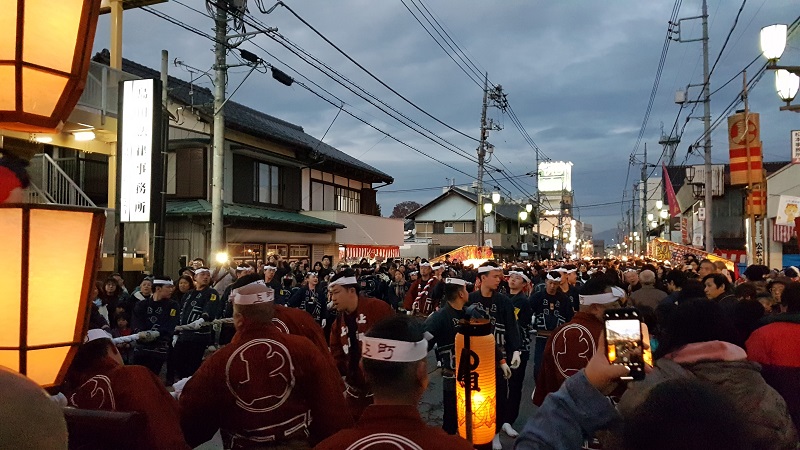 Procession through the streets