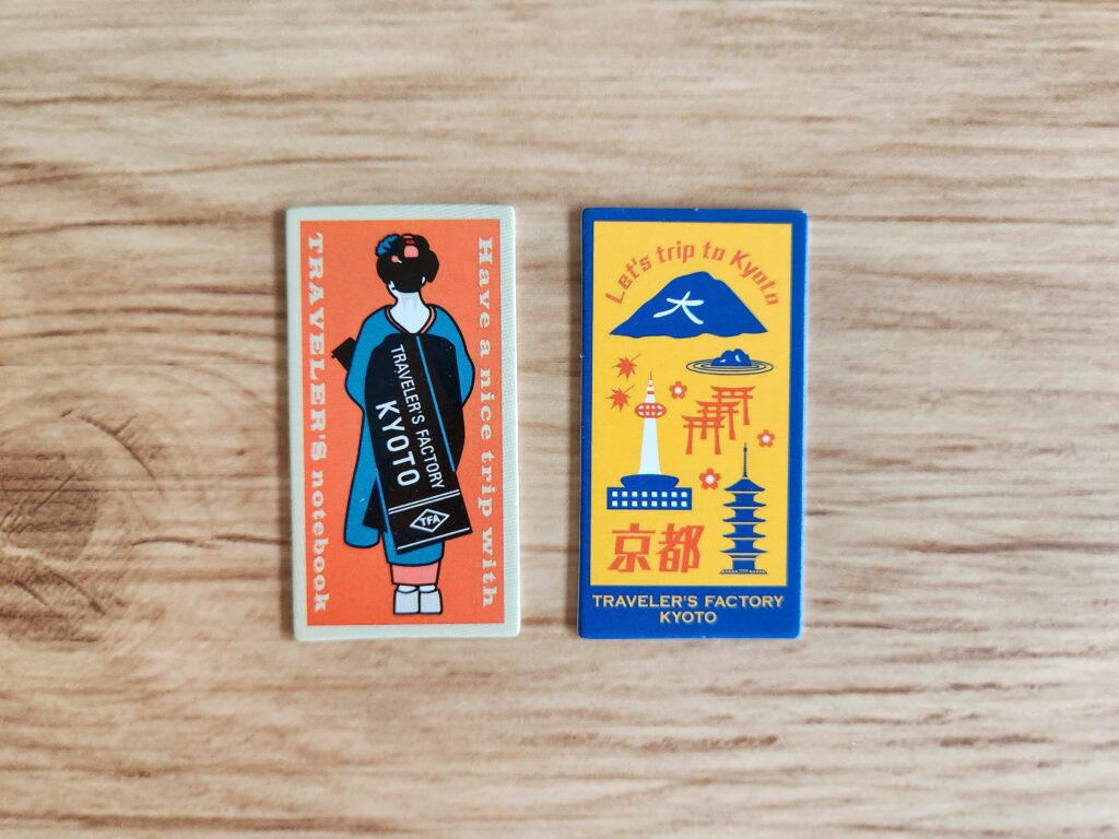 Colorful Kyoto-Themed Patches from Traveler's Factory