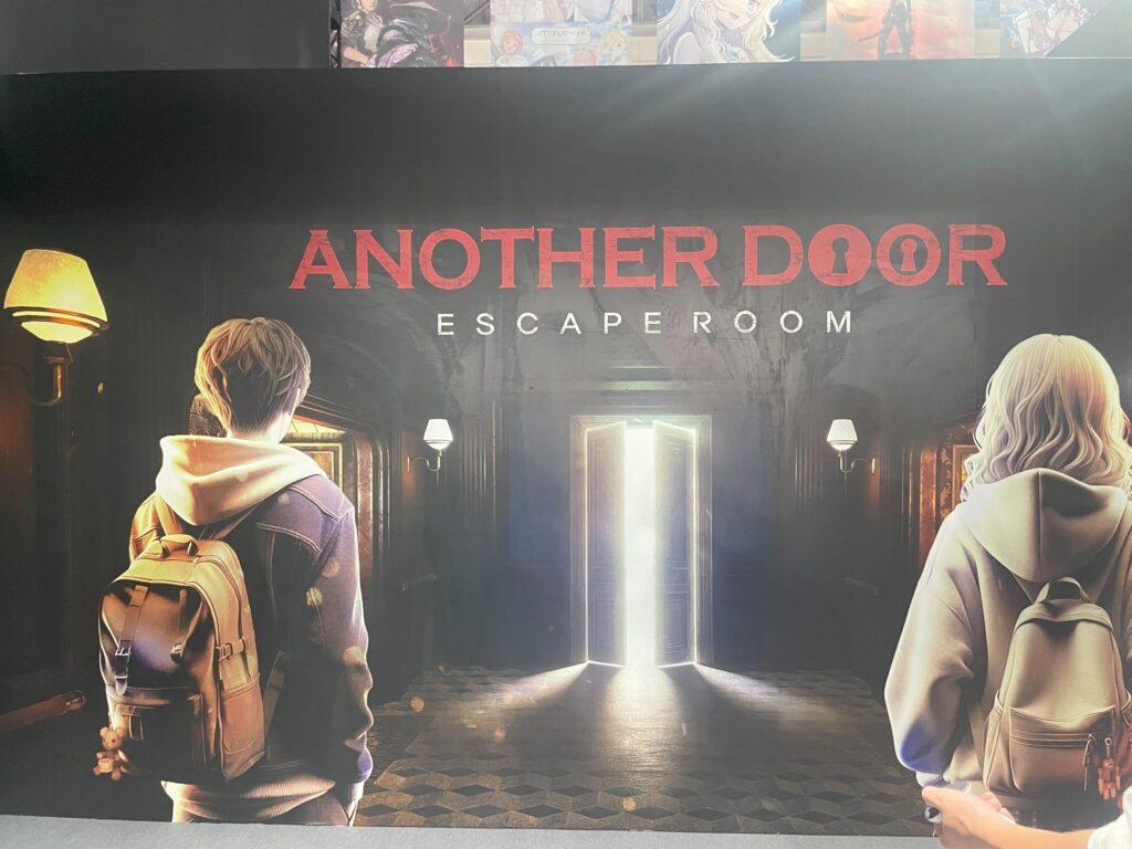 Poster of the VR escape room game 'Another Door'