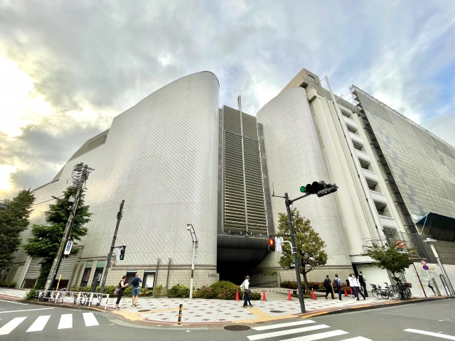 Exterior of Bunkamura, a multi-venue cultural center in Shibuya.