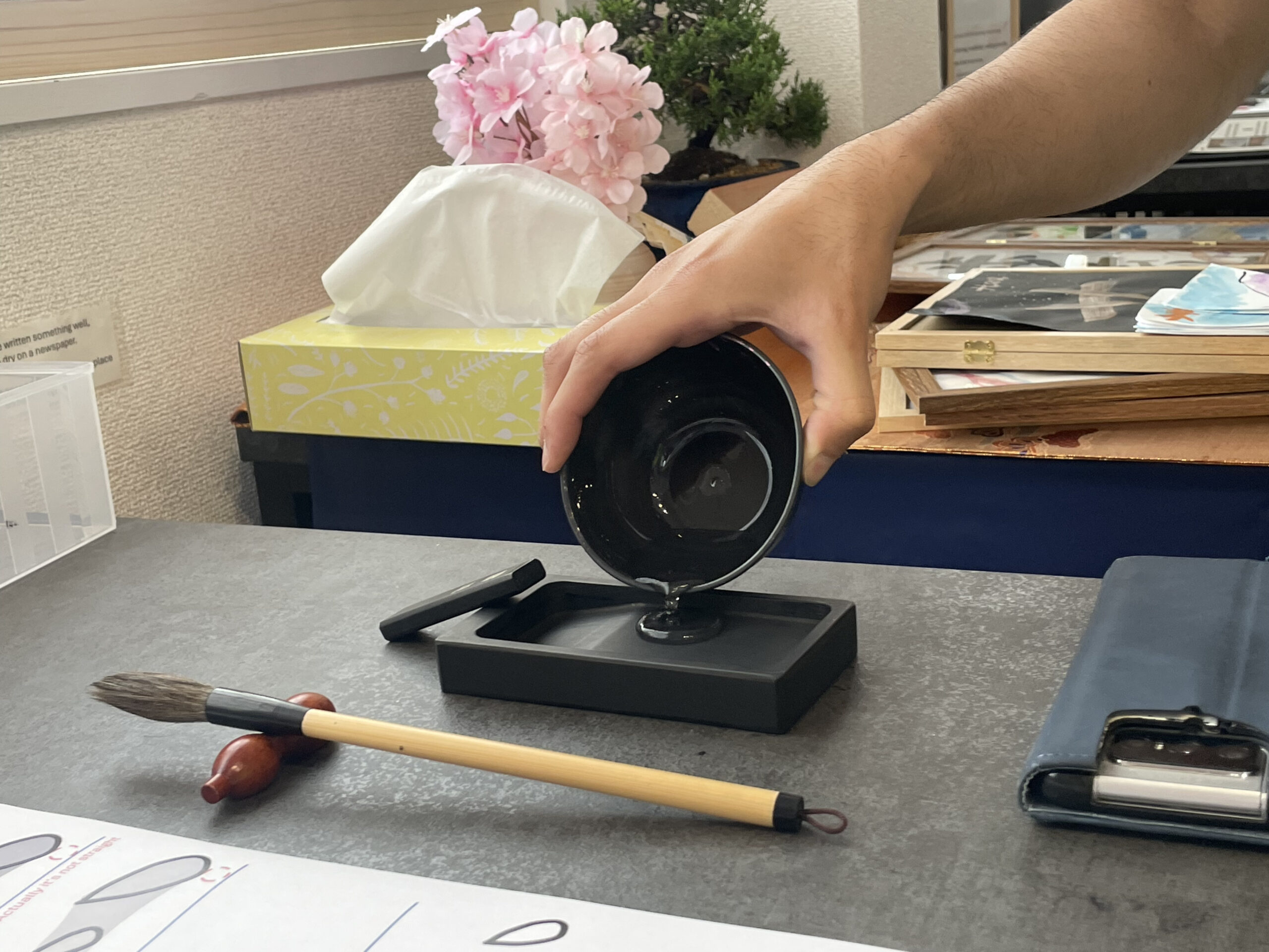 Japanese Calligraphy for the First Time at Wa-Pen in Asakusa - Tokyo ...