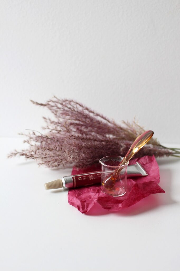 Close-up of uncooked Japanese rice grains in a ceramic bowl