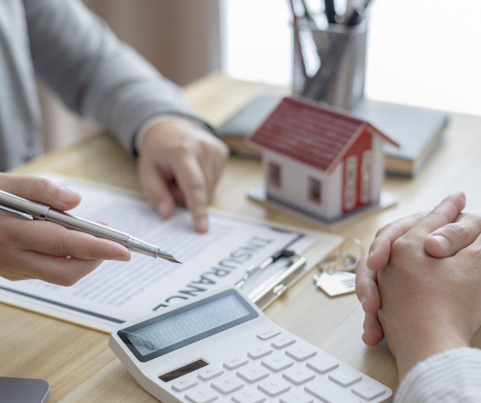 Tenant reviewing a lease agreement with a landlord or property agent, emphasizing Japan's rental contracts, subletting rules, and landlord approval requirements.